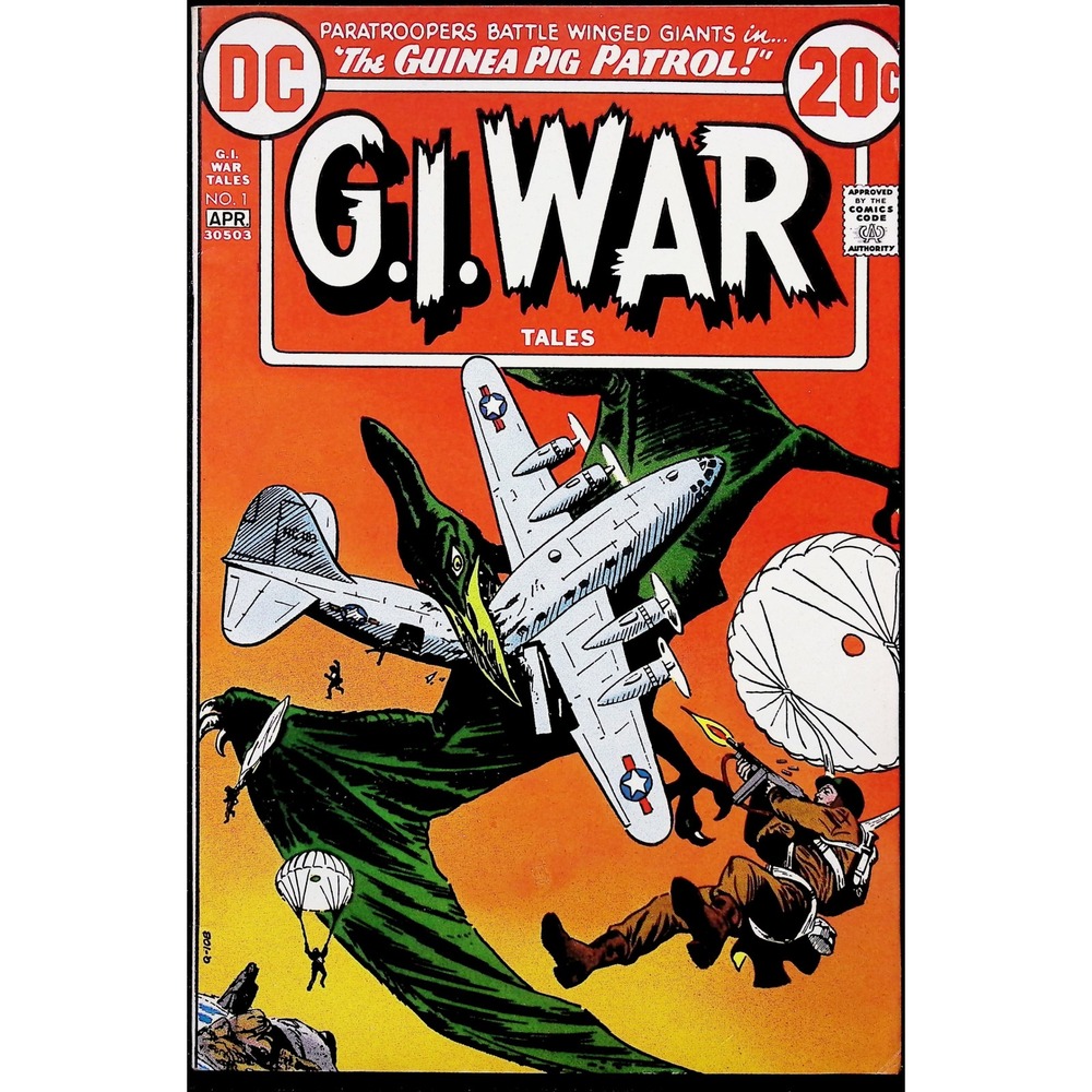 G.I. War Tales #1 DC 1973 Joe Kubert Cover Bronze Age Military Key VF+‎